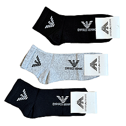 Шкарпетки чоловічі "Armani". 40-44р. Середньої висоти, теніс, демісезонні.