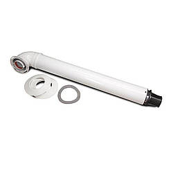 Димохід коаксіальний Bosch Coaxial Flue kit 60/100 750 мм, з коліном 71.MT7.00.28