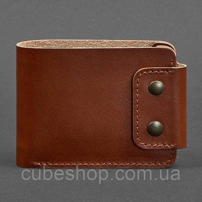Чоловіче портмоне з натуральної шкіри Zeus 9.0 (світло-коричневе)