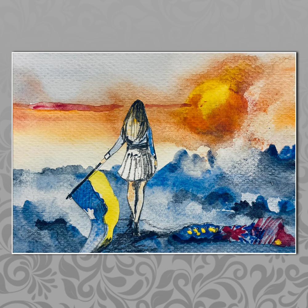 Плакат А4 символіка України 051, фото 1