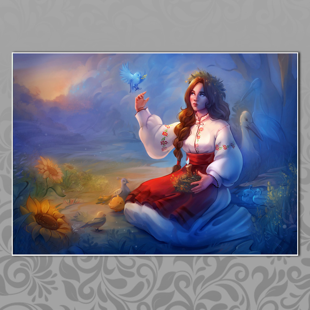 Плакат А4 символіка України 069, фото 1