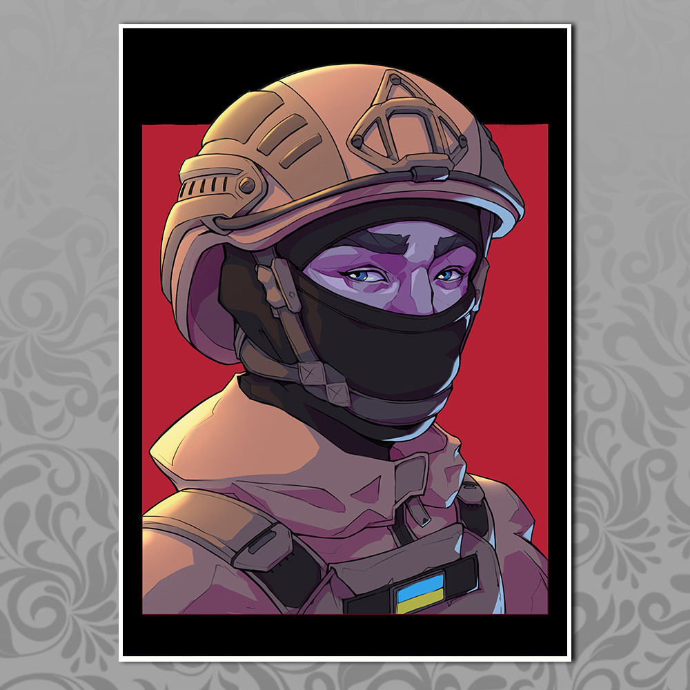 Плакат А4 символіка України 070, фото 1