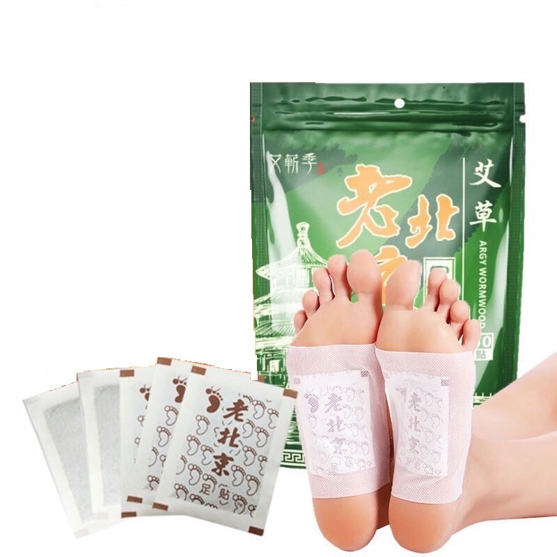 Детокс Старий пектинський пластир для стоп Foot Patch з полином, 10 шт., фото 1