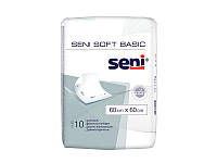 Пелюшки для немовлят Seni Soft Basic 60х60 см 10 шт (5900516692452)