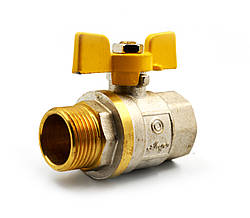 Кран кульовий 3/4'' зв жб ANGO Pn 40 газовий