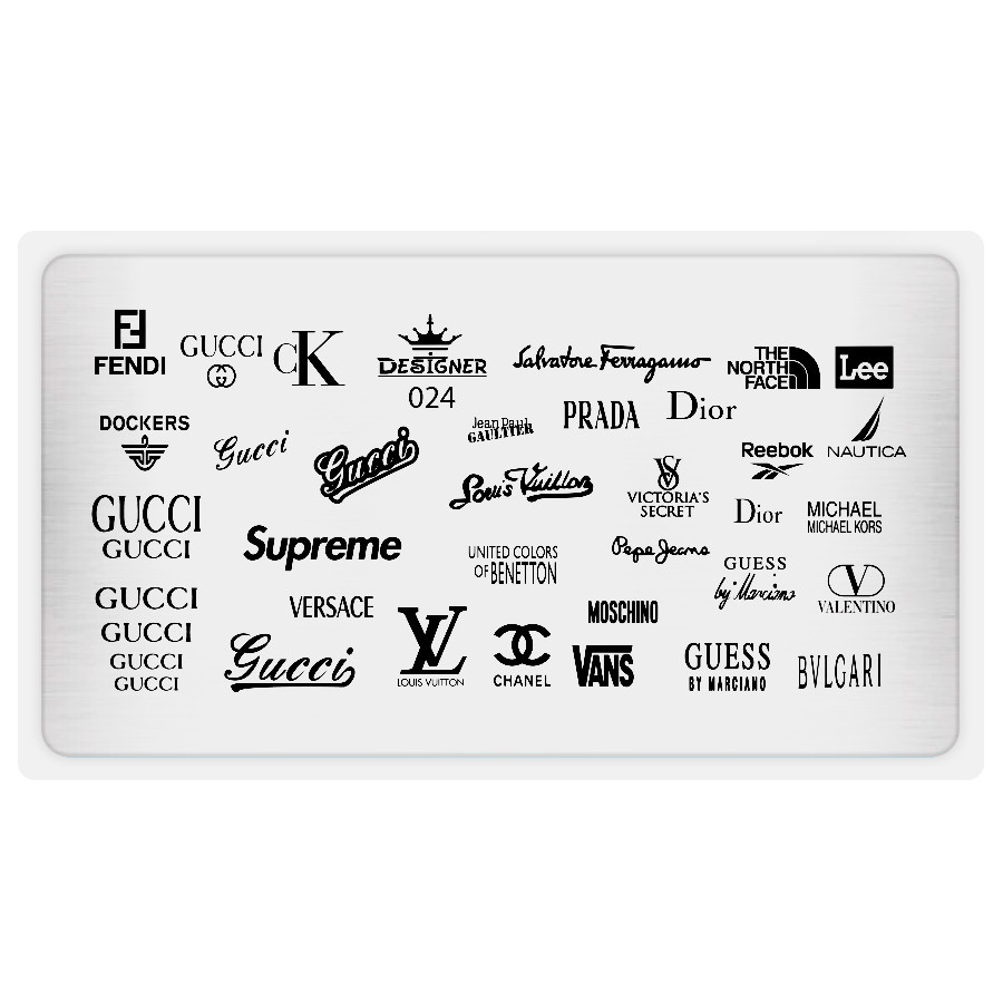 Пластина для стемпінгу Designer №24 (12*6 см)