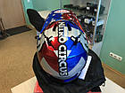 Шолом для вело кросу Bell Sanction Bike Helmet Nitro Circus Gloss Silver/Blue/Red Small (53-55cm), фото 4