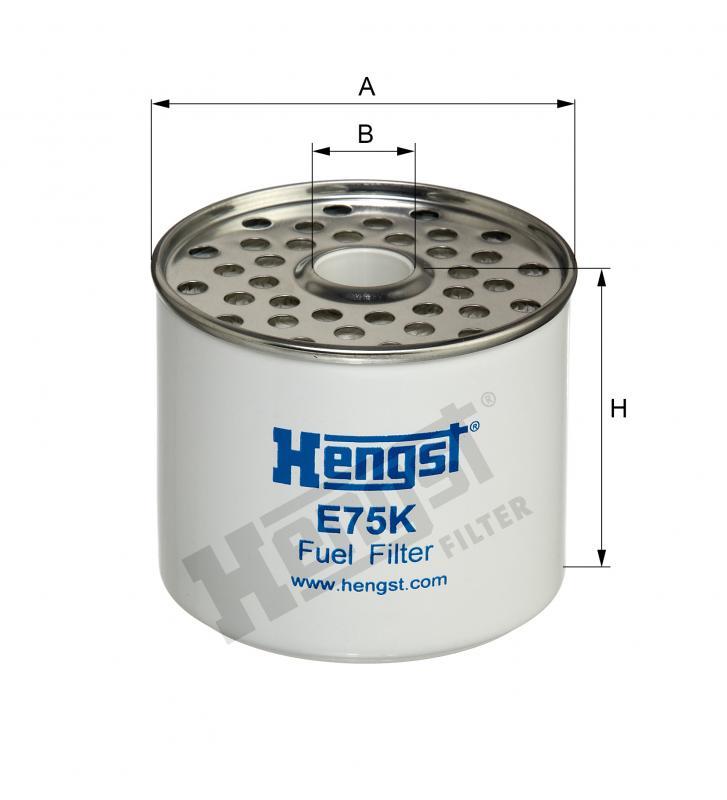Фільтр паливний Hengst E75K D42