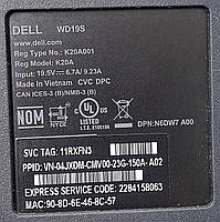Док-станція для ноутбука DELL WD19S Docking Station 130W(WD19S, K20A001) Б/В, фото 4