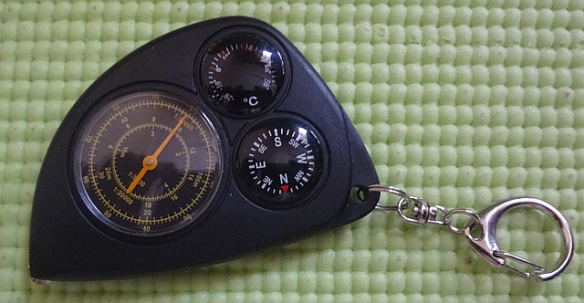 Курвіметр з компасом і термометром LX-2