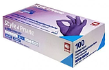 Рукавички нітрилові Style Prune фіолетові 100шт S, фото 3