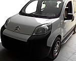 Бокові пороги Fullmond (2 шт., алюміній) для Citroen Nemo 2008-2024 рр