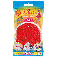 Набор для творчества Hama Midi красных бусин 1000 шт термомозаика (207-05)