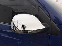 Накладки на зеркала (2 шт, ABS) Carmos - Хромированный пластик для Volkswagen Amarok 2010-2022 гг
