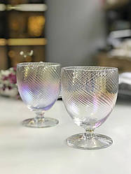 Келих для бренді, коньяку з кольорового скла Сяйво 375 мл арт. AT10319