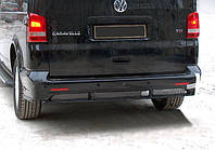 Накладка на задний бампер ABT (под покраску) для Volkswagen T5 2010-2015 гг