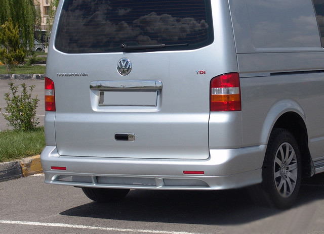 Задня нижня накладка ABT (під фарбування) для Volkswagen T5 Transporter 2003-2010 рр