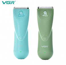 Машинка для стрижки дітей VGR Cordless Baby Hair Clipper Green (V-150-Gr), фото 4