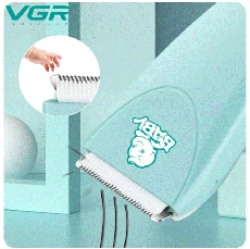 Машинка для стрижки дітей VGR Cordless Baby Hair Clipper Green (V-150-Gr), фото 6