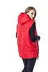 Жилетка жіноча великих розмірів 48-62 червоний, фото 3