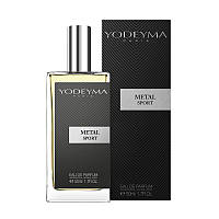 Мужская парфюмированная вода Yodeyma Metal Sport 50 ml