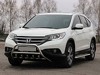 Передняя защита WT003 (нерж.) для Honda CRV 2012-2016 гг