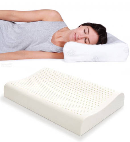 Купити Ортопедична подушка Contour Pillow 100% латекс 40х60х12 см ...