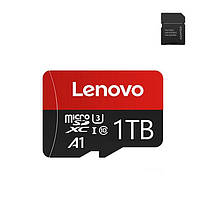 Карта пам'яті microSD з адаптером 1TB Lenovo 1тб