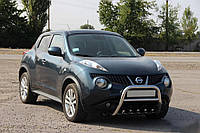 Кенгурятник QT012 (нерж) для Nissan Juke 2010-2019 гг