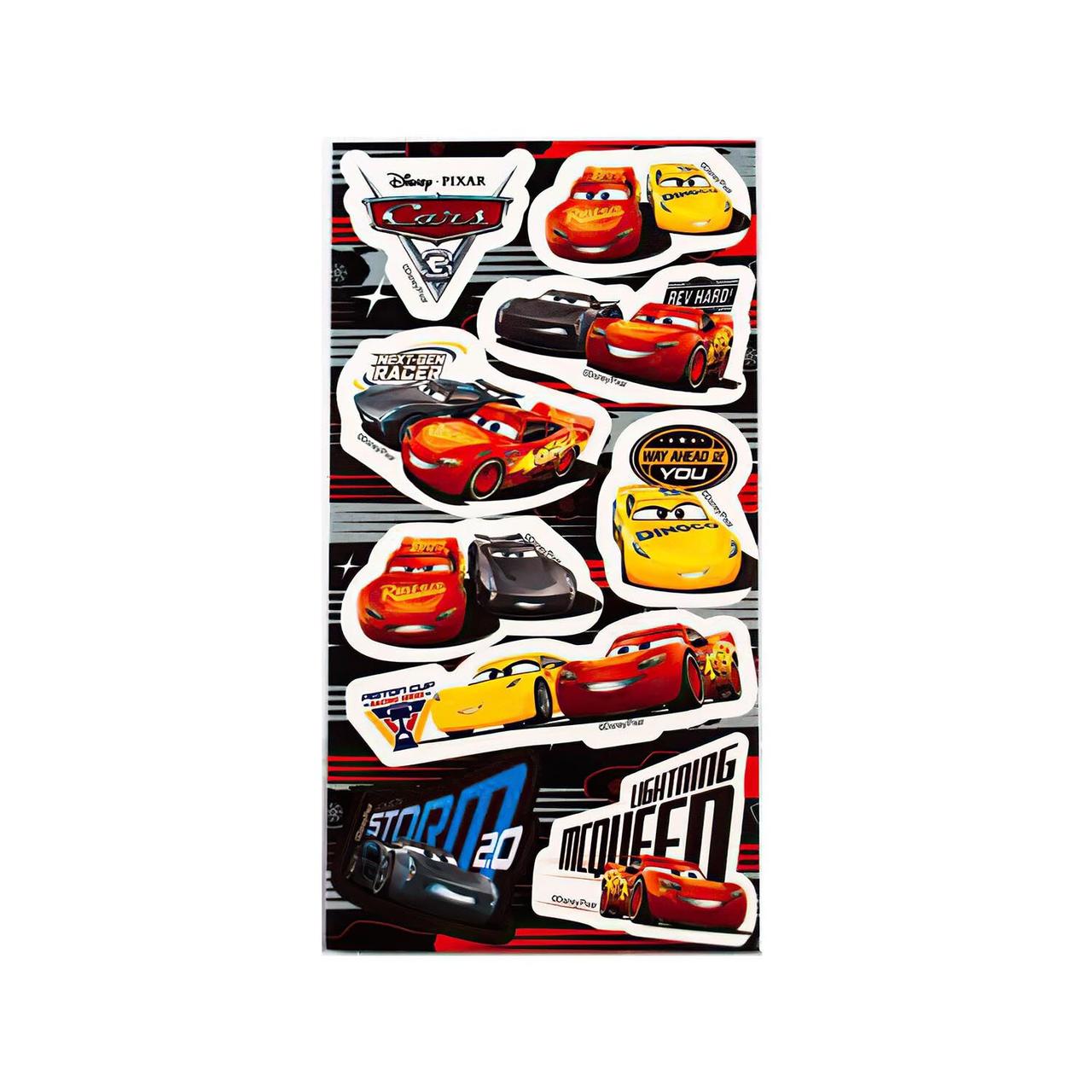 Гр Наліпки у пакеті "Тачки 3 №3" 13153164Р (50) "Ранок", фото 1