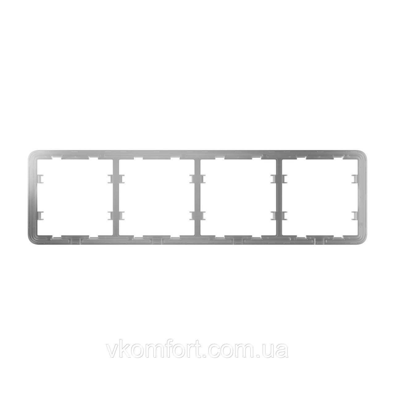 Рамка для вимикача на 4 секції Ajax Frame для LightSwitch, фото 1