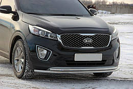 Передній захист ST014 для Kia Sorento UM 2015-2020 Нержавіюча сталь
