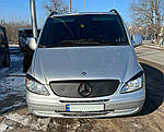 Зимова накладка на решітку (2003-2010) Матова для Mercedes Vito W639 рр