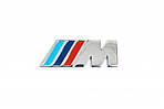 Напис М 80мм на 30мм (нержавійка) для BMW 3 серія E-30 1982-1994