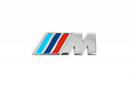 Напис М 80мм на 30мм (нержавійка) для BMW 5 серія E-34 (1988-1995) Davs Auto