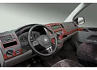 Накладки на панель Дерево для Volkswagen T5 2010-2015 гг