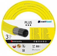 Шланг садовый Cellfast PLUS, 3/4', 25м, 3 слоя, до 25 Бар, -20 +60°C