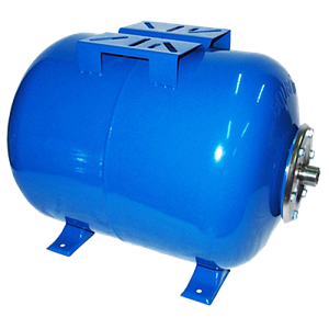 Гідроакумулятор 50л горизонтальні