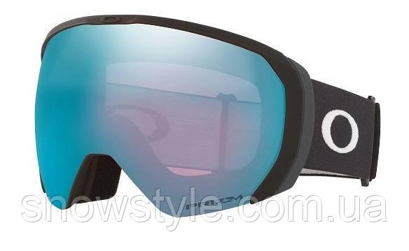 Гірськолижна маска Oakley Flight Path L (XL) Matte Black Лінза Prizm Sapphire Iridium