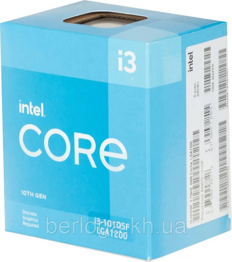 Процесор Intel Core i3-10105F (BX8070110105F)