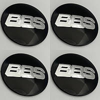 Наклейки BBS ББС для колпачков 65 мм металл