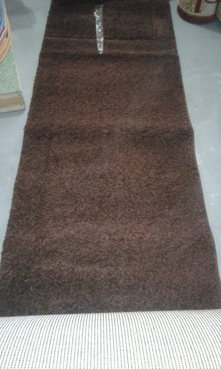 Килим Shaggy brown