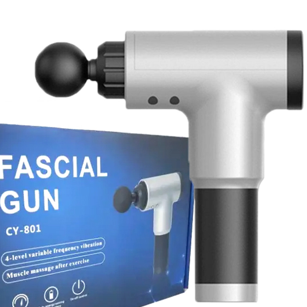 Ручний масажер для спини та всього тіла Fascial Gun KH-320 / Оздоровчий массажер