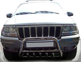 Кенгурятник WT003 CAN для Jeep Grand Cherokee WK 2004-2010 Нержавіюча сталь