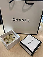 Брендова брошка Шанель/Chanel, позолота
