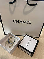 Брендова брошка Шанель/Chanel, срібляста