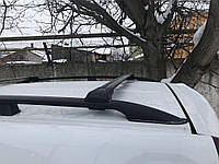 Перемычки на рейлинги под ключ WingBar (2 шт) Черный для Renault Kangoo 2008-2020 гг