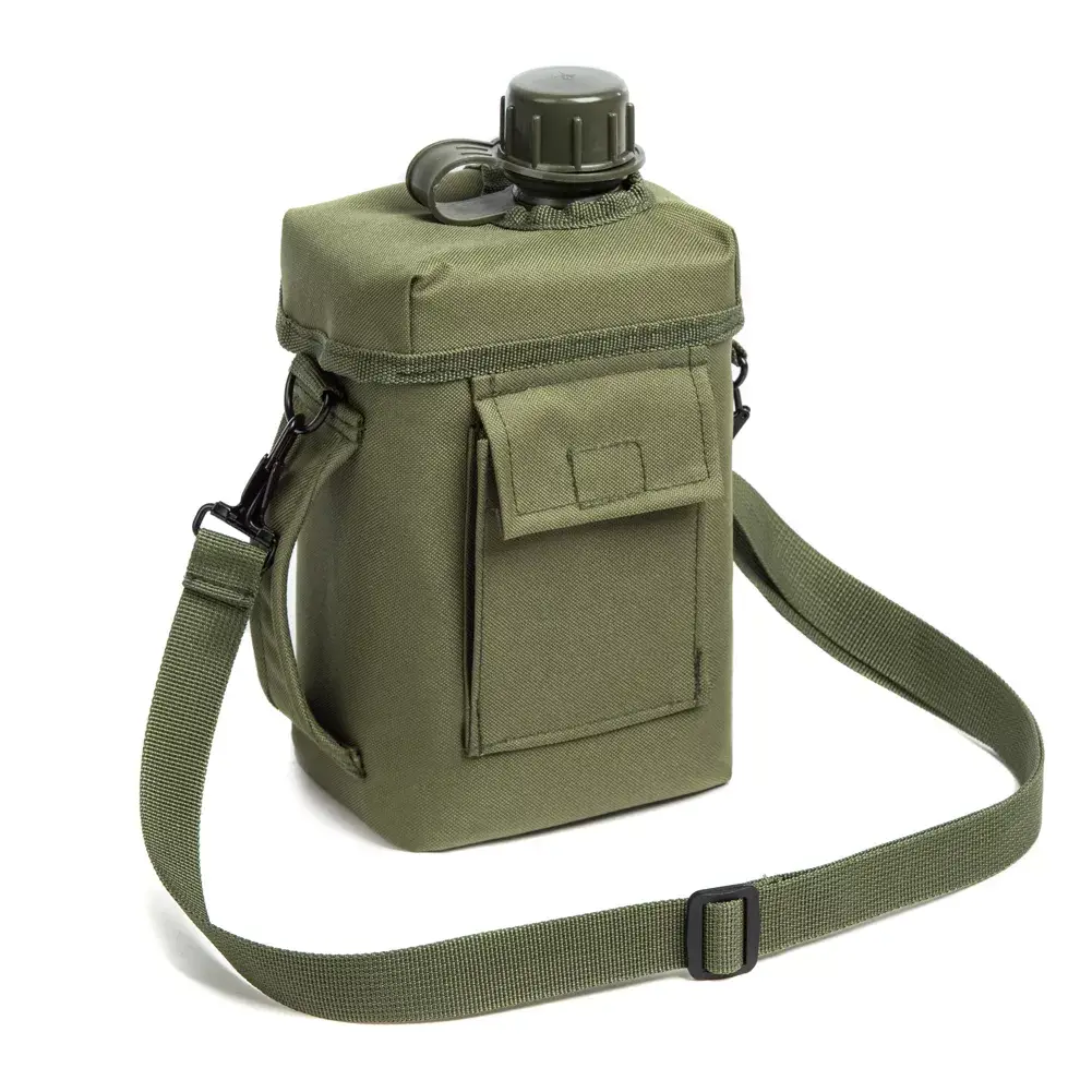 Тактическая Фляга для Воды 2 Л с Чехлом Зеленая — Купить Недорого на ...