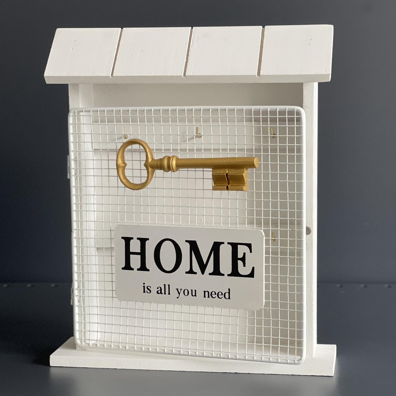 Ключниця дерев'яна "Ключики", Ключница "Ключи" 2197-11, фото 1