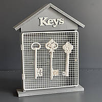 Ключниця дерев'яна "Ключики", Ключница "Ключи" 2197-10